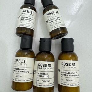Le Labo Rose 31 Travel Shampoo and Conditioner Set